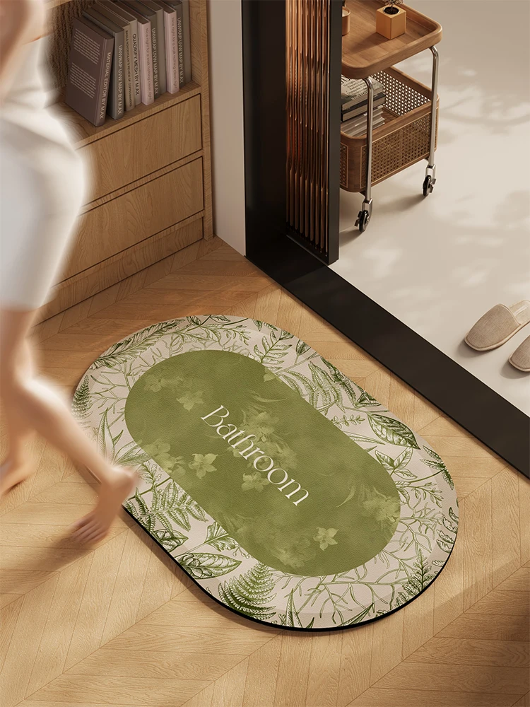 Новый простой высококачественный коврик для ванной из силикона, влаговпитывающий, нескользящий, мягкий, для уборки туалета, для ног, для домашнего декора
Новый простой высококачественный коврик для ванной из силикона, влаговпитывающий, нескользящий, мягкий, для уборки туалета, для ног, для домашнего декора