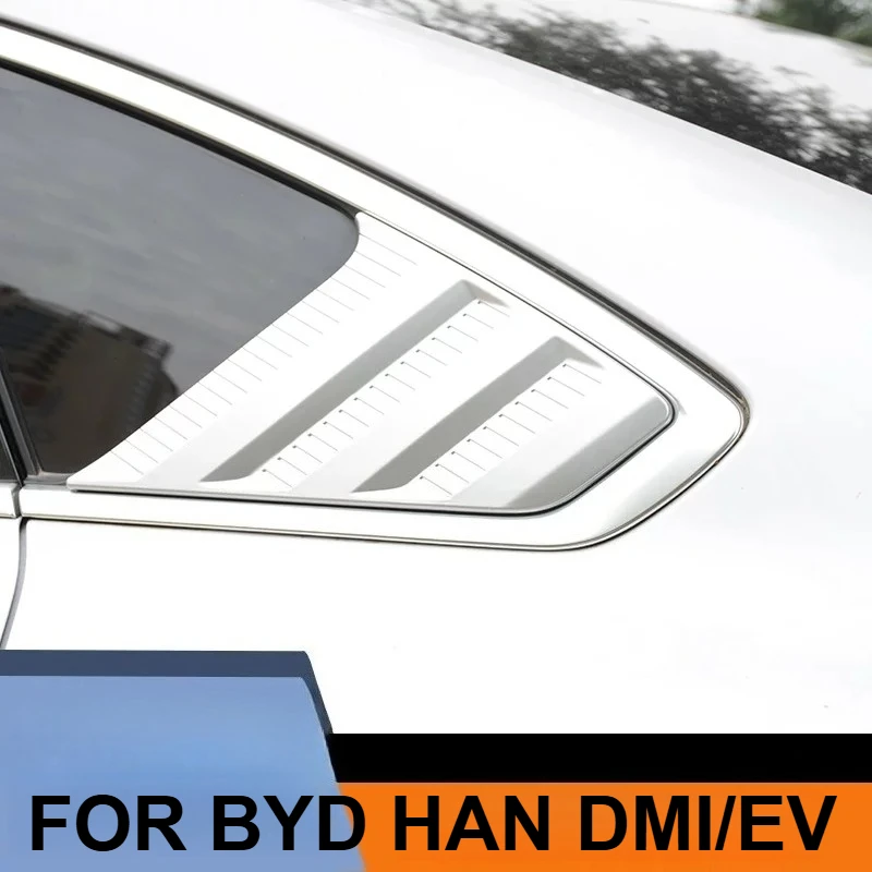 FOR BYD HAN DMI/EV rear window louver modification fake air outlet decorative accessories CAR Styling
FOR BYD HAN DMI/EV rear window louver modification fake air outlet decorative accessories CAR Styling