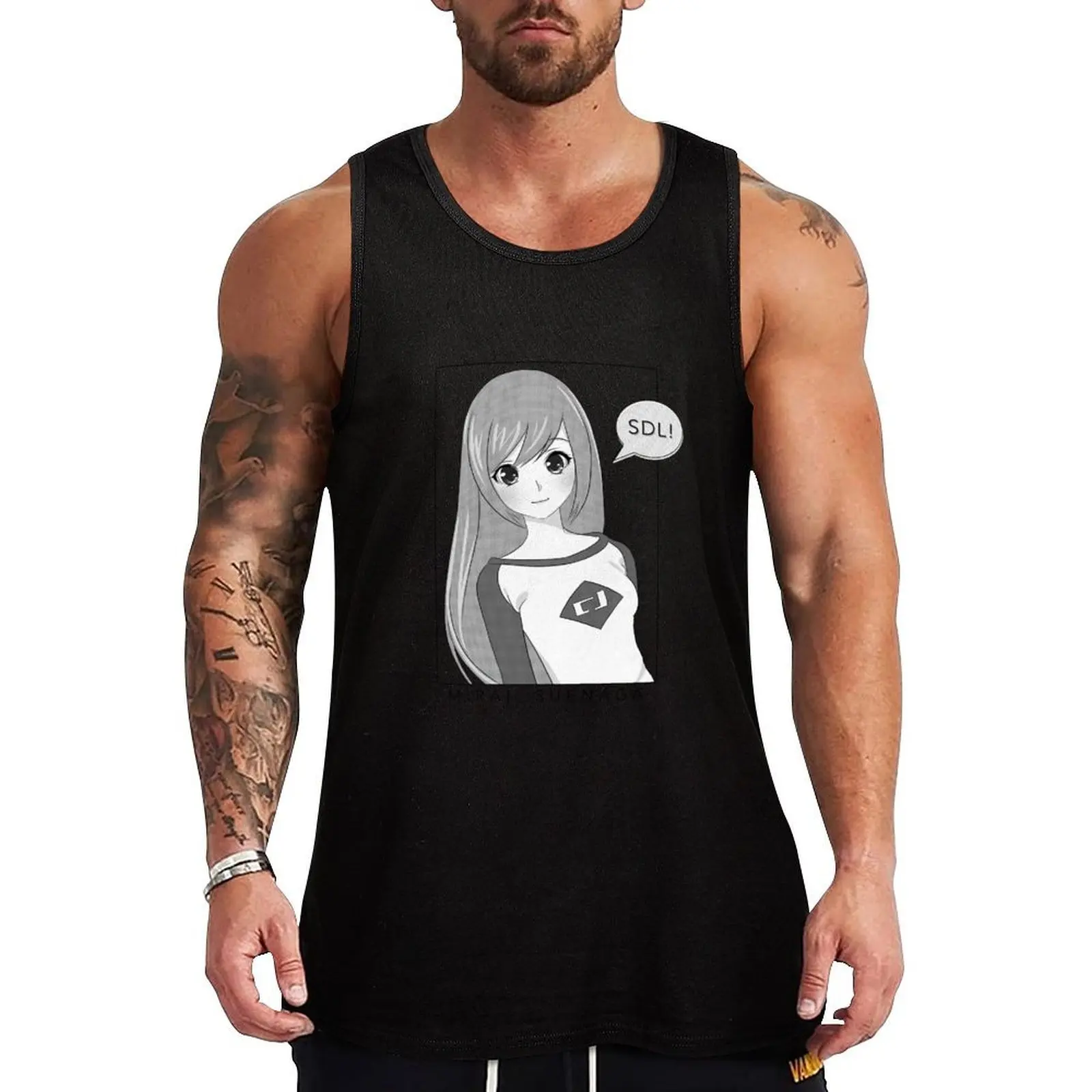 Smart Doll Lovers - Mirai Suenaga Tank Top clothes for men gym wear men Men's t-shirt
Smart Doll Lovers - Mirai Suenaga Tank Top clothes for men gym wear men Men's t-shirt