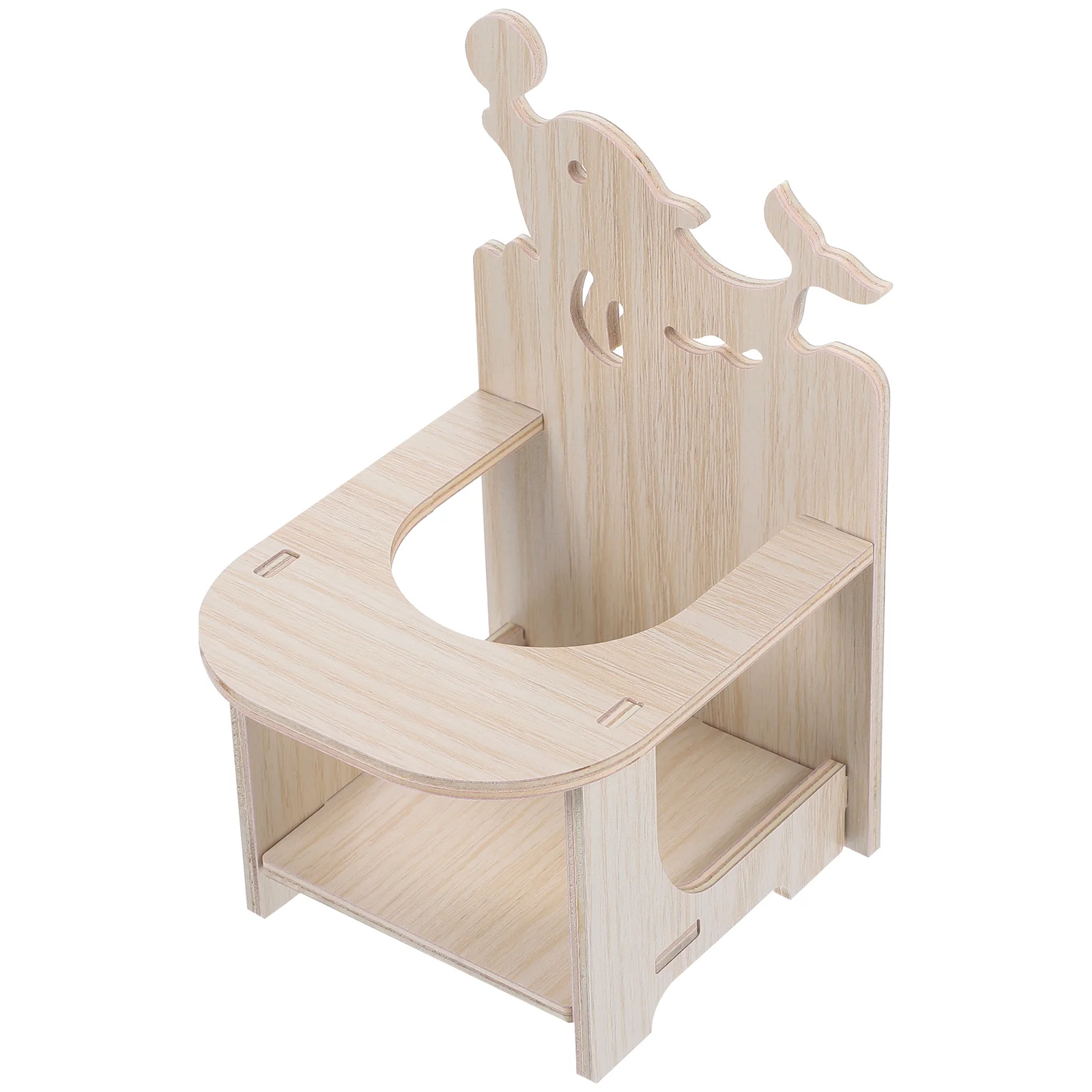 Wooden Hamster Chair Handmade Dolphin Style Mini Pet Furniture Guinea Pig Supplies Small Animal House Decoration
Wooden Hamster Chair Handmade Dolphin Style Mini Pet Furniture Guinea Pig Supplies Small Animal House Decoration