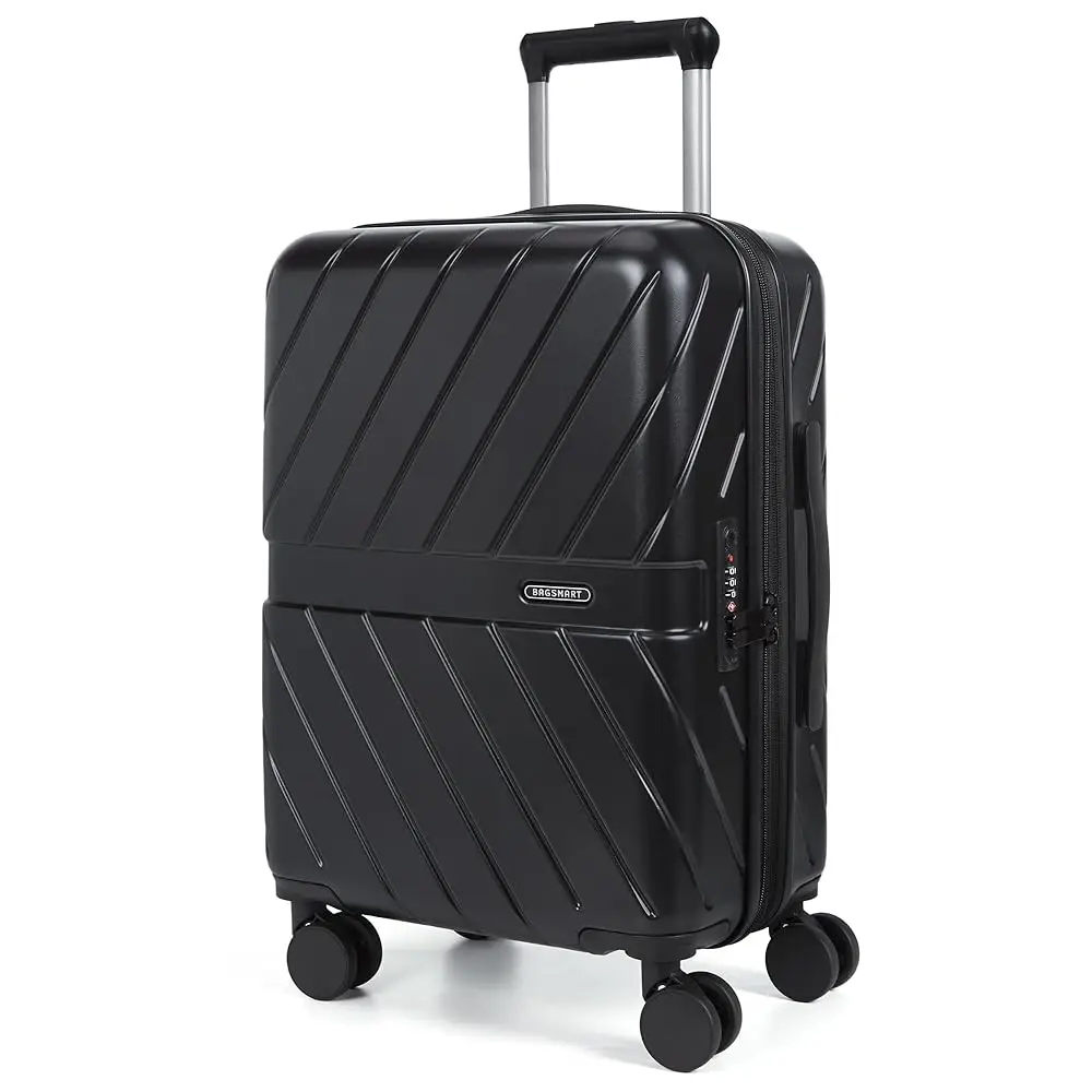 Чемодан для ручной клади 22x14x9, одобренный авиакомпаниями, с замком TSA, 100% поликарбонат, жесткий корпус, на колесиках, черный
Чемодан для ручной клади 22x14x9, одобренный авиакомпаниями, с замком TSA, 100% поликарбонат, жесткий корпус, на колесиках, черный