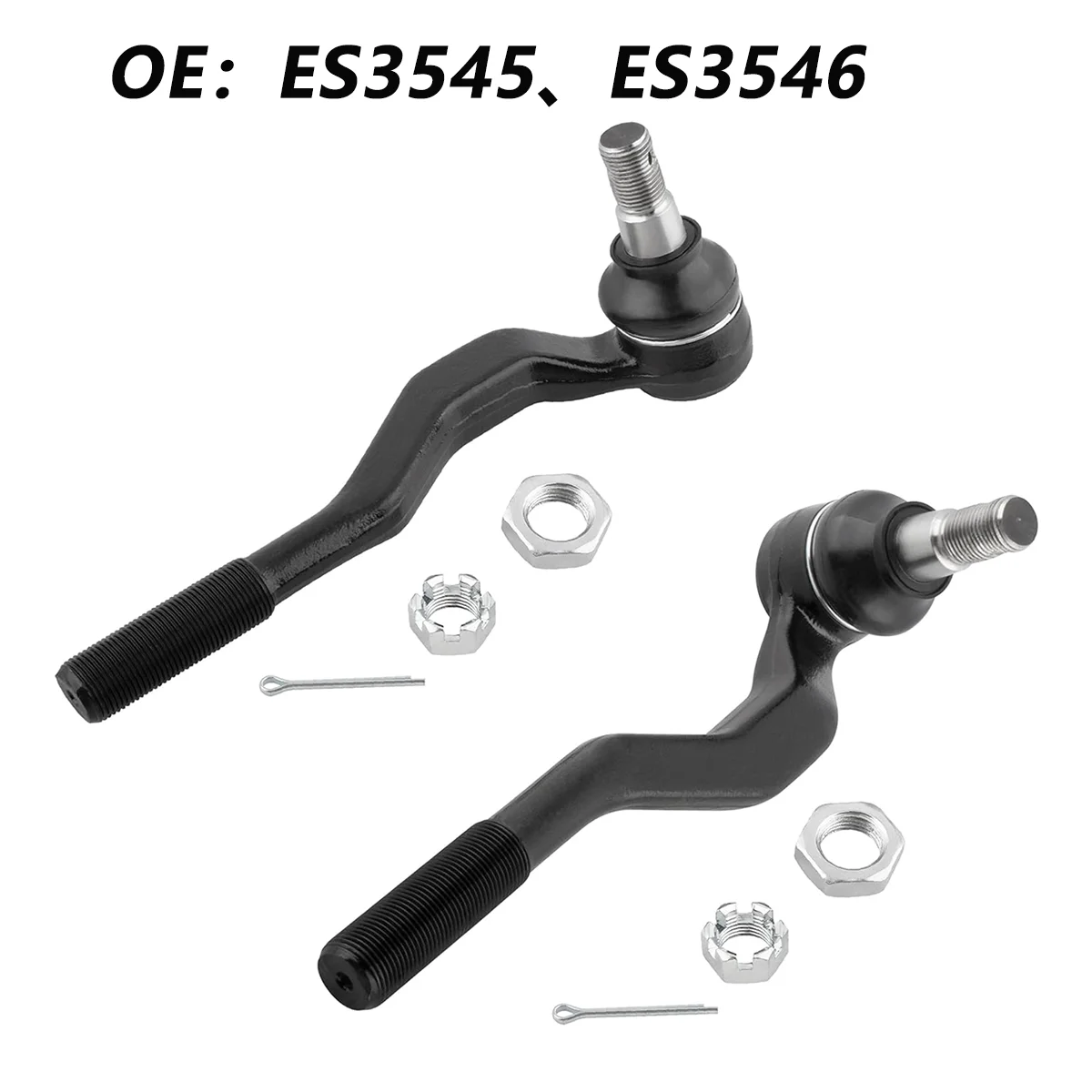 ES3545 ES3546 Передние внешние наконечники рулевой тяги — концы пассажиров — стороны водителя, пригодные для Toyota Tacoma 4, колеса для Toyota Tacoma 2
ES3545 ES3546 Передние внешние наконечники рулевой тяги — концы пассажиров — стороны водителя, пригодные для Toyota Tacoma 4, колеса для Toyota Tacoma 2