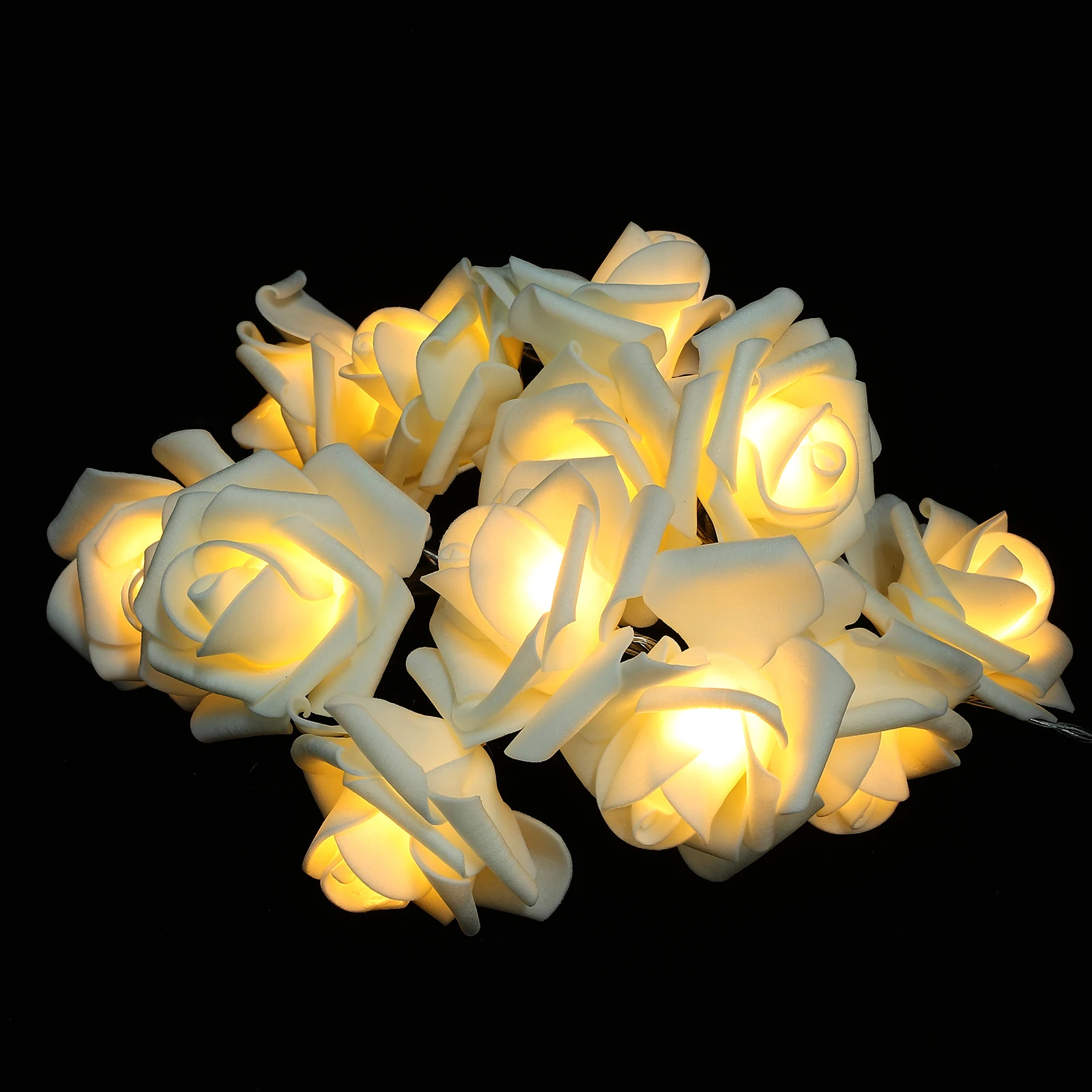 Rose String Warm Plastic Fairy Led Flower Decor for Christmas Rose String Light Holiday Party Ornament Festive
Rose String Warm Plastic Fairy Led Flower Decor for Christmas Rose String Light Holiday Party Ornament Festive