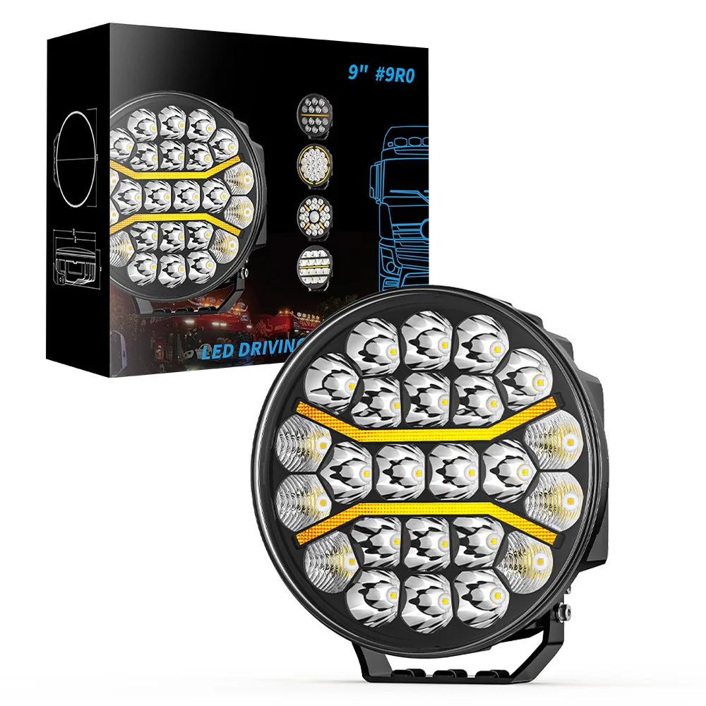 9" Round Car Working Light Truck Off-Road Driving Light Retrofitted Front Headlight Auxiliary Car Light Day Running Light 9R02
9" Round Car Working Light Truck Off-Road Driving Light Retrofitted Front Headlight Auxiliary Car Light Day Running Light 9R02
