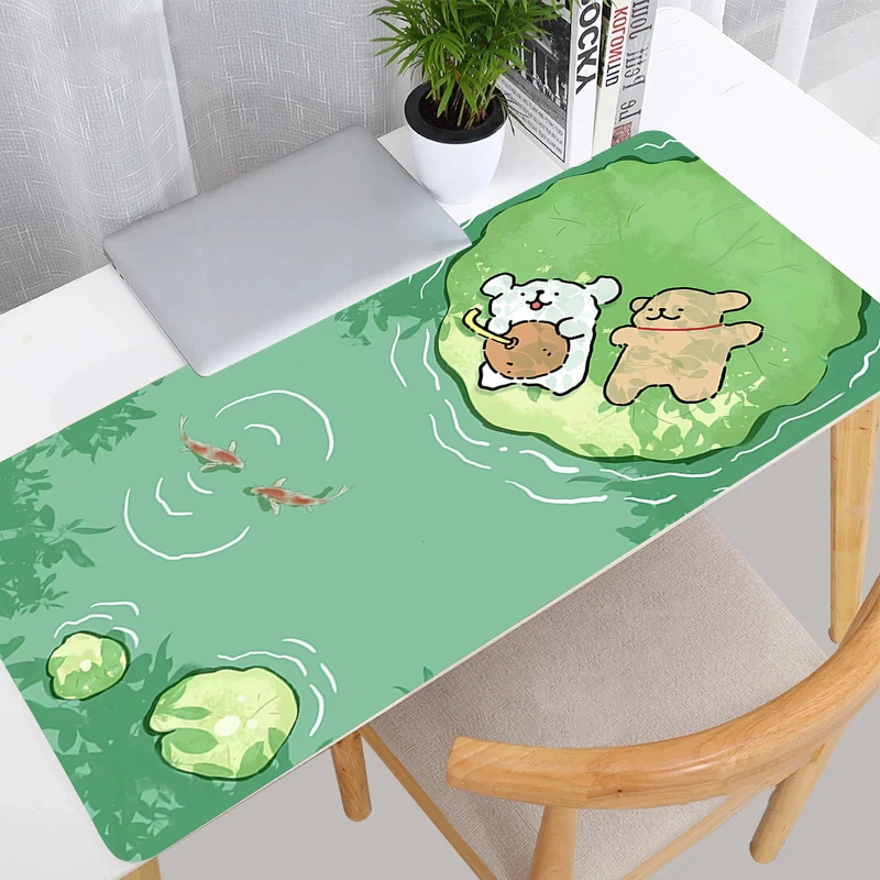 Mouse Pad Laptop Anime Green Plants Mousepad PC Gaming Accessories Kawaii Keyboard Pad Cartoon Line Dog Gamer Desktop Mouse Mat
Mouse Pad Laptop Anime Green Plants Mousepad PC Gaming Accessories Kawaii Keyboard Pad Cartoon Line Dog Gamer Desktop Mouse Mat