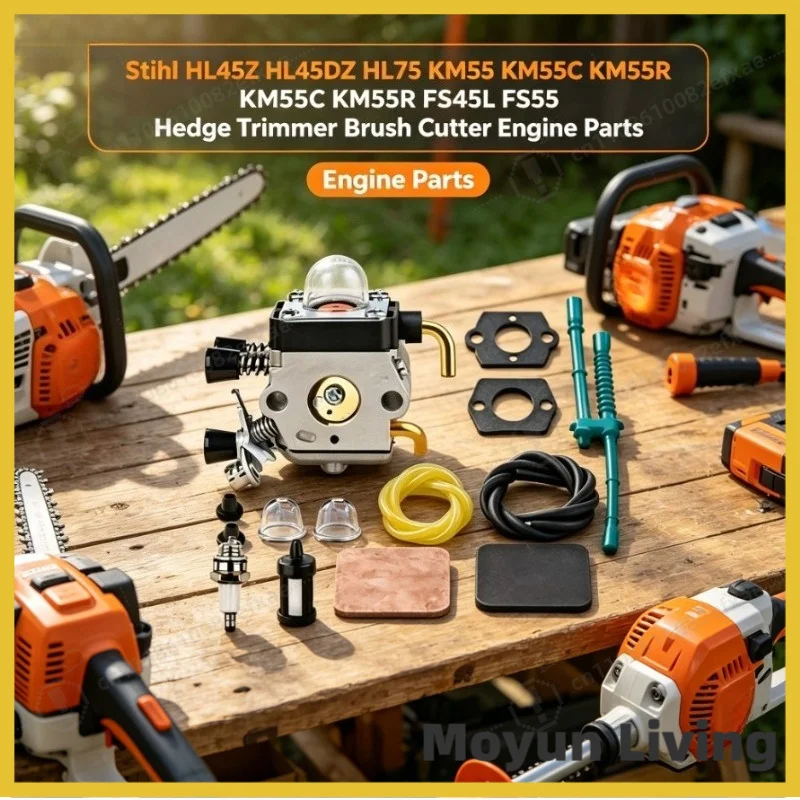 For Stihl HL45Z HL45DZ HL75 KM55 KM55C KM55R FS45L FS55 Hedge Trimmer Brush Cutter Engine Parts
For Stihl HL45Z HL45DZ HL75 KM55 KM55C KM55R FS45L FS55 Hedge Trimmer Brush Cutter Engine Parts