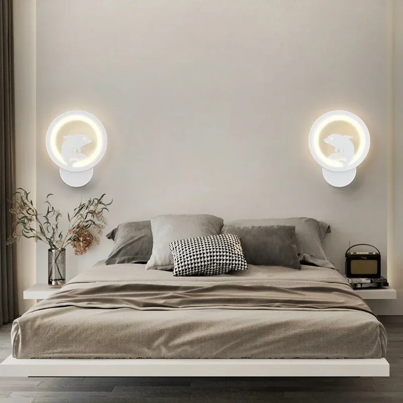 Nordic Simple Indoor LED Wall Lamp Suitable for Hotel Bedroom Bedside Wall Lamp Aisle Corridor Decorative Lamps Creative Lights
Nordic Simple Indoor LED Wall Lamp Suitable for Hotel Bedroom Bedside Wall Lamp Aisle Corridor Decorative Lamps Creative Lights
