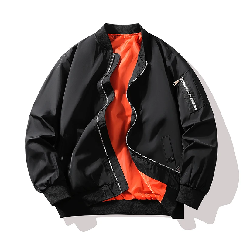 Men's Spring Autumn High-Quality Cargo Suit Casual Loose Jacket Jackets New American Retro Baseball Workwear Flight Suit Jacket
Men's Spring Autumn High-Quality Cargo Suit Casual Loose Jacket Jackets New American Retro Baseball Workwear Flight Suit Jacket