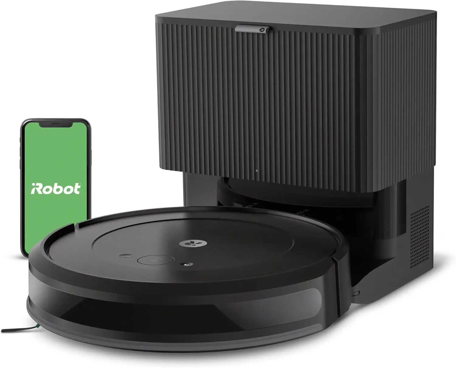 Робот Roomba Vacuum 2 Essential с док-станцией AutoEmpty, 3 уровнями всасывания, новейшими датчиками слежения полов и компактным дизайном, черный цвет
Робот Roomba Vacuum 2 Essential с док-станцией AutoEmpty, 3 уровнями всасывания, новейшими датчиками слежения полов и компактным дизайном, черный цвет