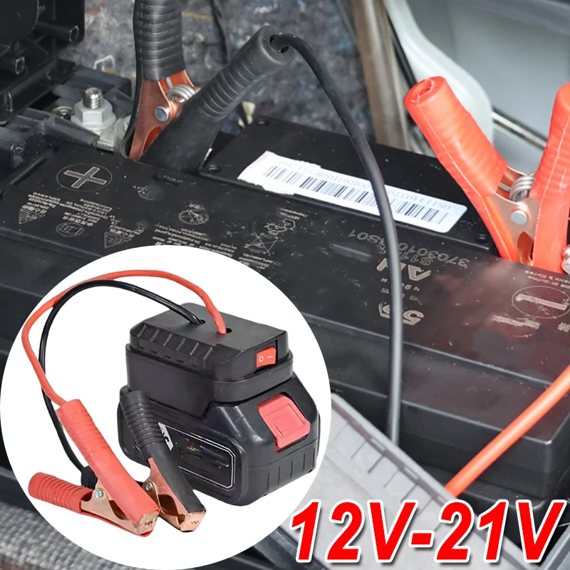 Совместимый преобразователь питания 12 В-21 В BL1830 BL1840 BL1850 BL1860 Makita, аварийный источник питания, преобразователь батареи
Совместимый преобразователь питания 12 В-21 В BL1830 BL1840 BL1850 BL1860 Makita, аварийный источник питания, преобразователь батареи