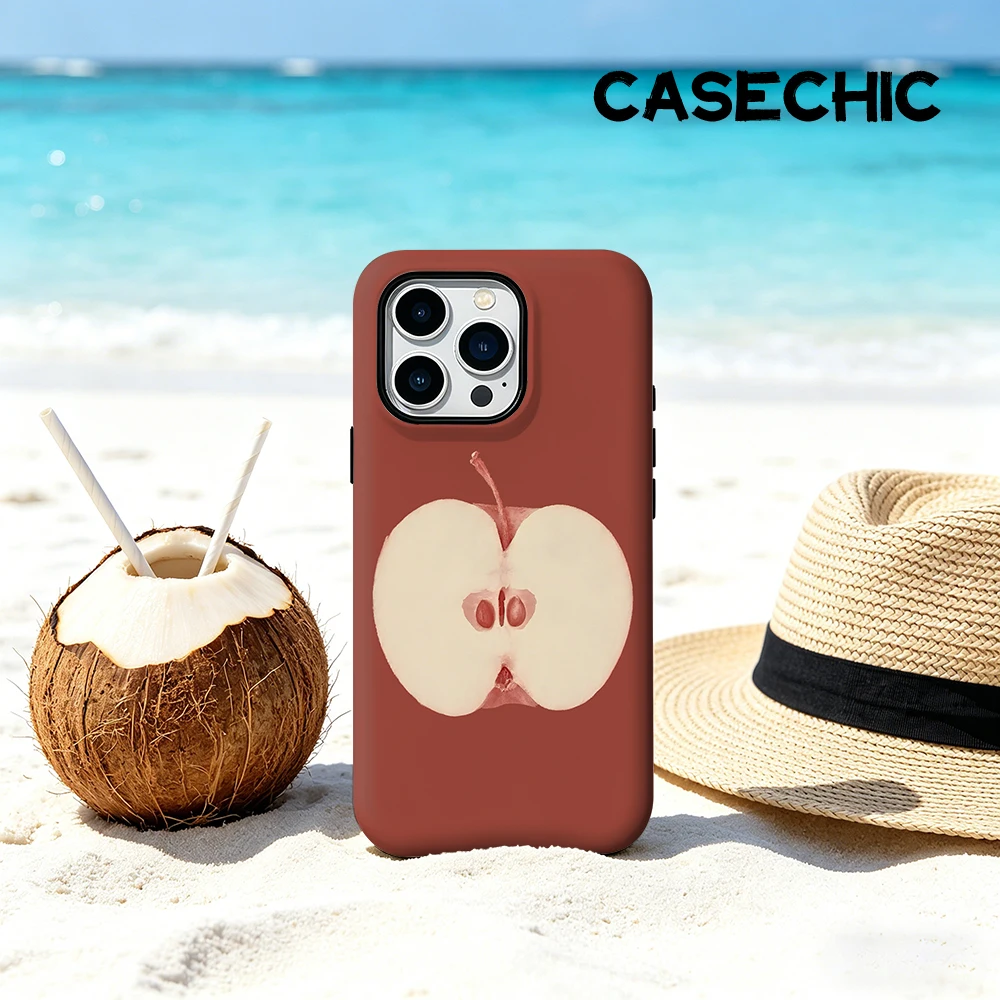 CaseChic case Matte Bumper For Magsafe Case For iPhone 17 16 15 14 Plus 13 Pro Max Shockproof Hard PC Minimal Apple Slice Cover
CaseChic case Matte Bumper For Magsafe Case For iPhone 17 16 15 14 Plus 13 Pro Max Shockproof Hard PC Minimal Apple Slice Cover