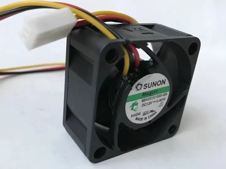 NEW FOR SUNON MB40201V2-0000-G99 DC12V 0.6W Cooling fan
NEW FOR SUNON MB40201V2-0000-G99 DC12V 0.6W Cooling fan
