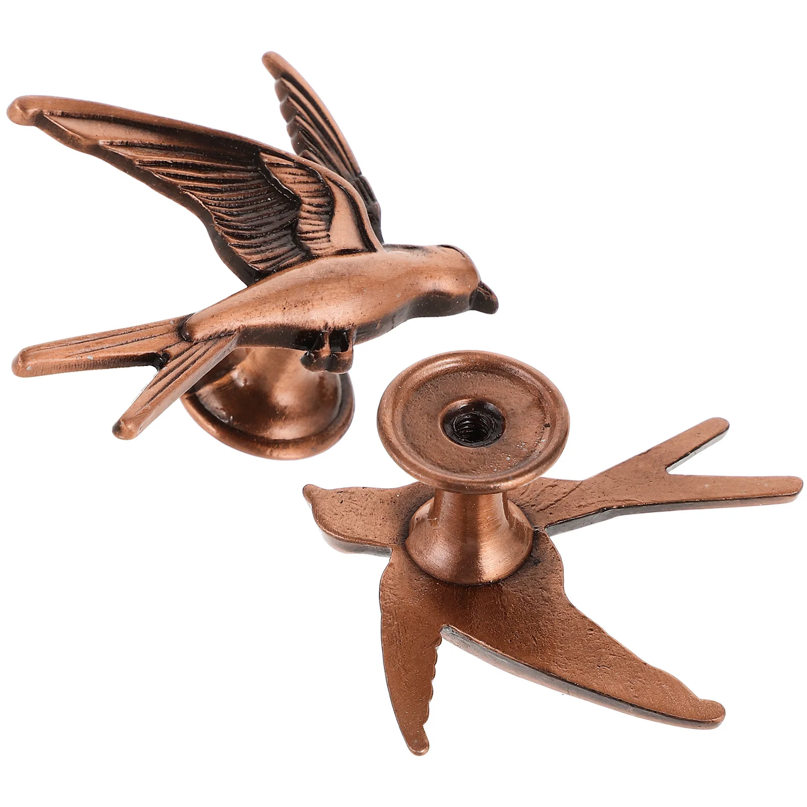 2Pcs Cabinet Handles Bird Shaped Zinc Alloy Decorative Door Knobs for Drawers Cabinets Bedroom Furniture Pulls Unique Bird
2Pcs Cabinet Handles Bird Shaped Zinc Alloy Decorative Door Knobs for Drawers Cabinets Bedroom Furniture Pulls Unique Bird
