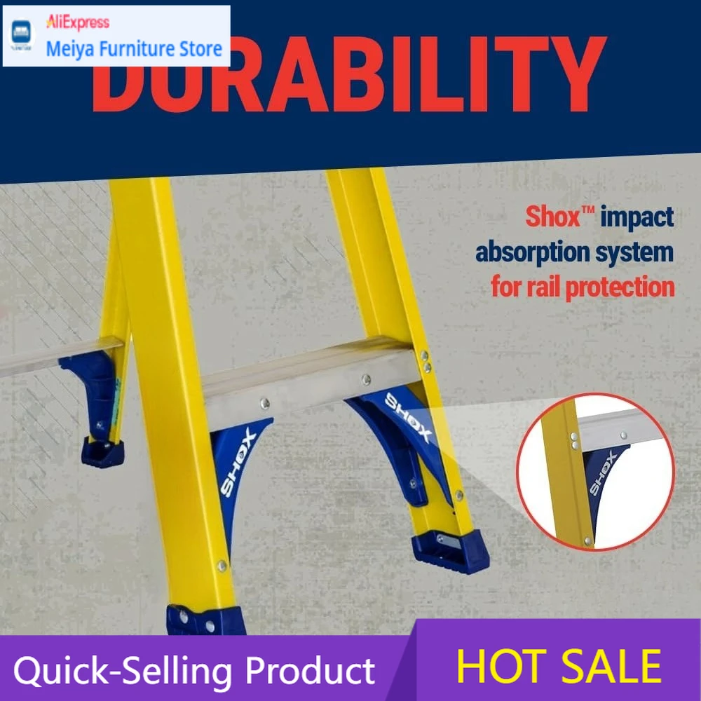 Limited Edition5-Foot Fiberglass Step Ladder, 250-Pound Load Capacity, Type I, FS2005
Limited Edition5-Foot Fiberglass Step Ladder, 250-Pound Load Capacity, Type I, FS2005