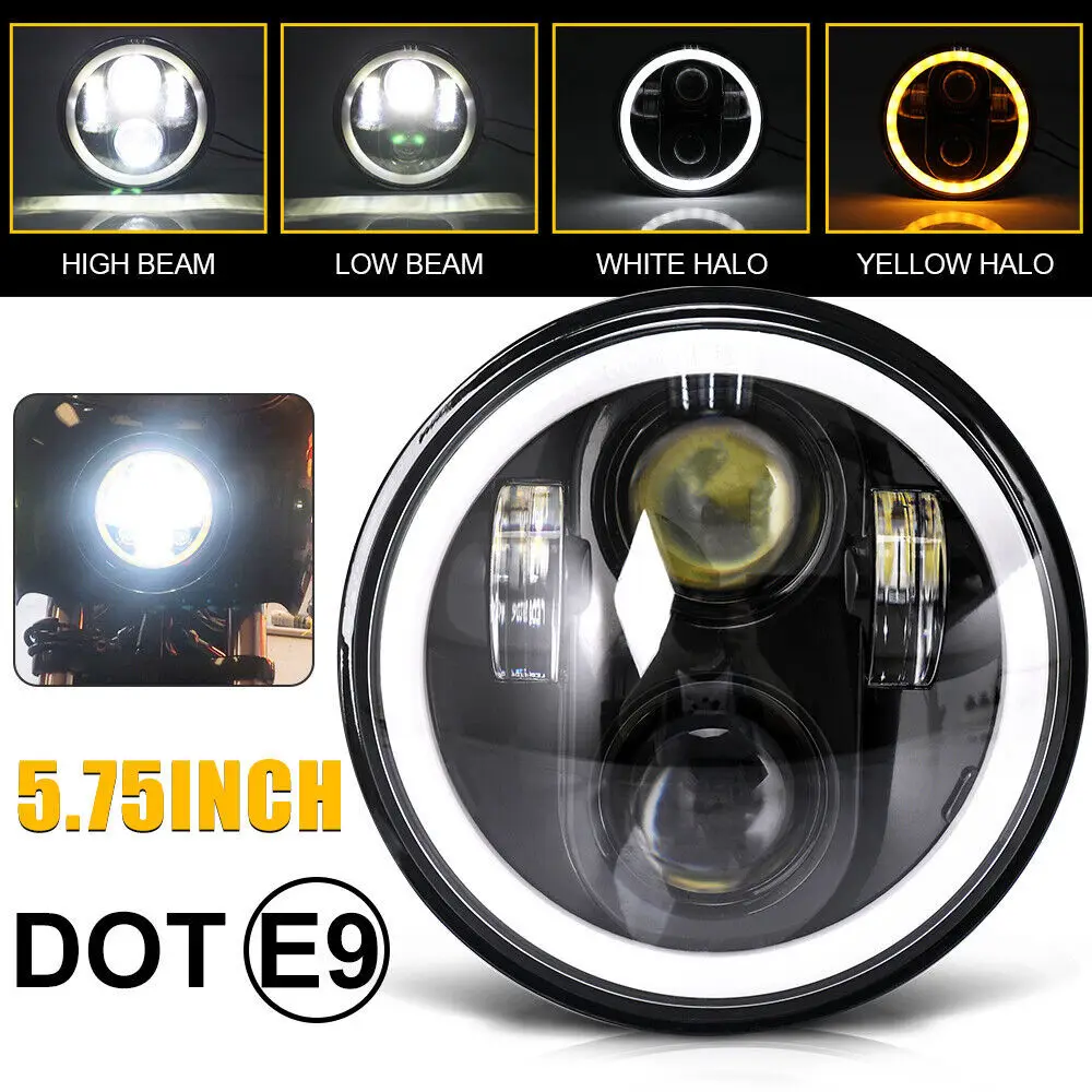 5,75-дюймовая фара 5 3/4 дюйма DRL для мотоцикла Harley Dyna Iron 883 Street Bob FXDB VRSVD VRSCDX XG Round Moto Lamp
5,75-дюймовая фара 5 3/4 дюйма DRL для мотоцикла Harley Dyna Iron 883 Street Bob FXDB VRSVD VRSCDX XG Round Moto Lamp
