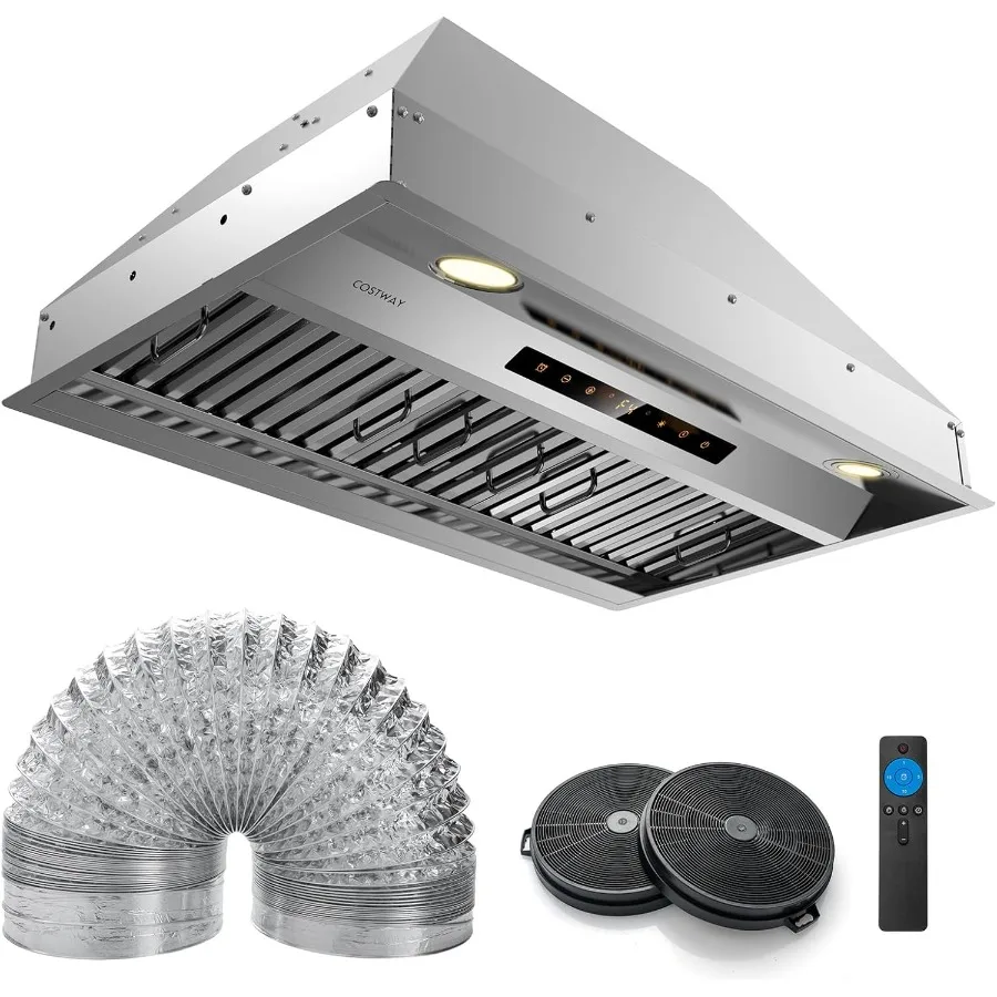 30-дюймовая вставка вытяжки, 900 куб. футов в минуту, канальная/безопасная трансформируемая нержавеющая сталь, встроенная кухонная вытяжка с 4 скоростями вентилятора Touc
30-дюймовая вставка вытяжки, 900 куб. футов в минуту, канальная/безопасная трансформируемая нержавеющая сталь, встроенная кухонная вытяжка с 4 скоростями вентилятора Touc