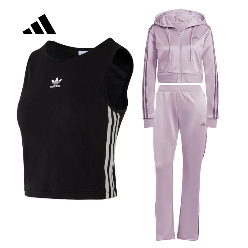 Adidas Women's Slim Fit GLAM TRACK SUIT & Sleeveless Sports Vest Set IS0914 KB6417
Adidas Women's Slim Fit GLAM TRACK SUIT & Sleeveless Sports Vest Set IS0914 KB6417