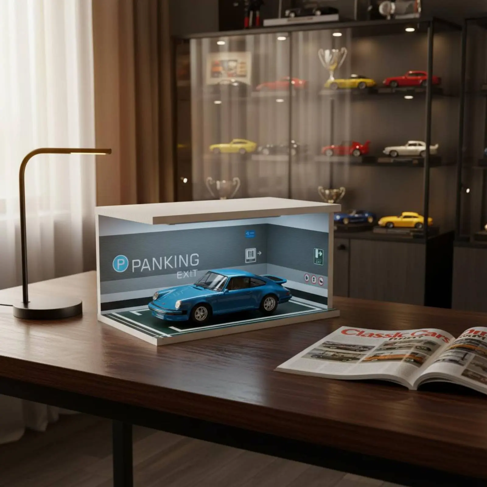 LED Model Car Display Case Gift Idea Parking Garage Display Scene Display Scene Garage Model Clear Acrylic Panels Collectible
LED Model Car Display Case Gift Idea Parking Garage Display Scene Display Scene Garage Model Clear Acrylic Panels Collectible