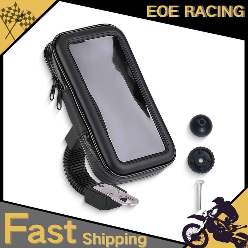 Durable 360 Swivel Phone Holder Waterproof Protective Bag For Scooter Bike Riding Navigation Use
Durable 360 Swivel Phone Holder Waterproof Protective Bag For Scooter Bike Riding Navigation Use