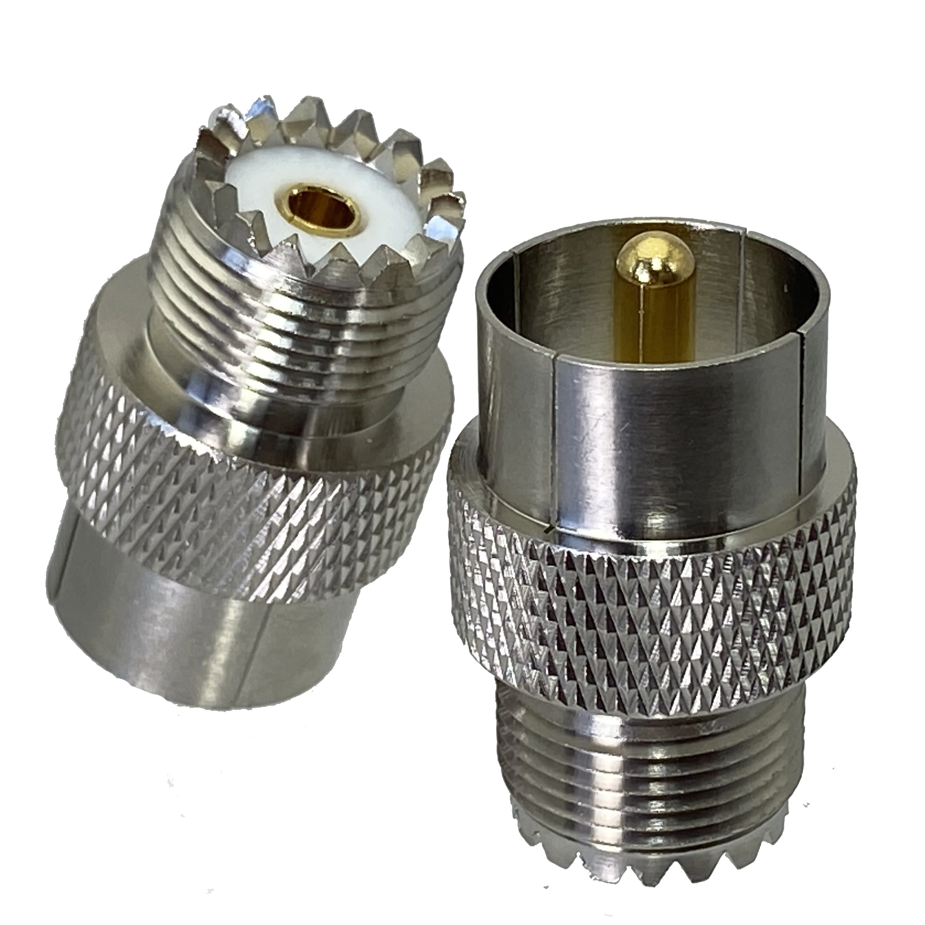 1Pcs UHF PL259 Male to UHF SO239 Female Jack Connector Slide-on push on RF Coaxial Cable Adapter Wire Terminals
1Pcs UHF PL259 Male to UHF SO239 Female Jack Connector Slide-on push on RF Coaxial Cable Adapter Wire Terminals
