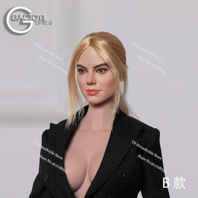 1/6 Gold Hair Female Actor Beauty Head Sculpture Robbie Figure GACTOYS GC047 Toys Accessory For 12inch Female Soldier Body
1/6 Gold Hair Female Actor Beauty Head Sculpture Robbie Figure GACTOYS GC047 Toys Accessory For 12inch Female Soldier Body