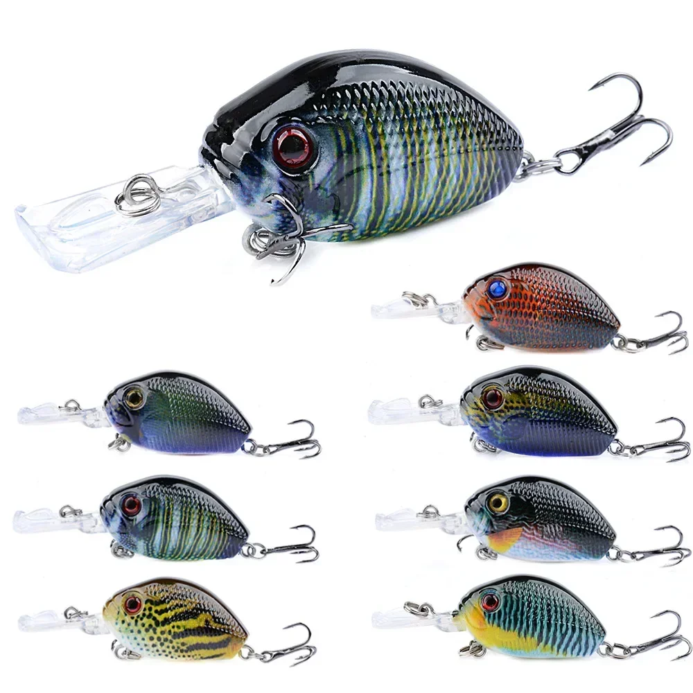 UV Hot Print Rock Lures 3D Printing 6CM/6.5G Floating Baits Sound Beads Long Cast Micro Hard Bait Bass
UV Hot Print Rock Lures 3D Printing 6CM/6.5G Floating Baits Sound Beads Long Cast Micro Hard Bait Bass