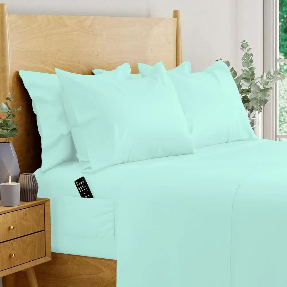 100% Egyptian Cotton Sheets, 1000 Thread Count, 4 Piece Sheet Set Solid Luxury Bedsheets 28 Inch Deep ket Queen Size Sheets Set
100% Egyptian Cotton Sheets, 1000 Thread Count, 4 Piece Sheet Set Solid Luxury Bedsheets 28 Inch Deep ket Queen Size Sheets Set