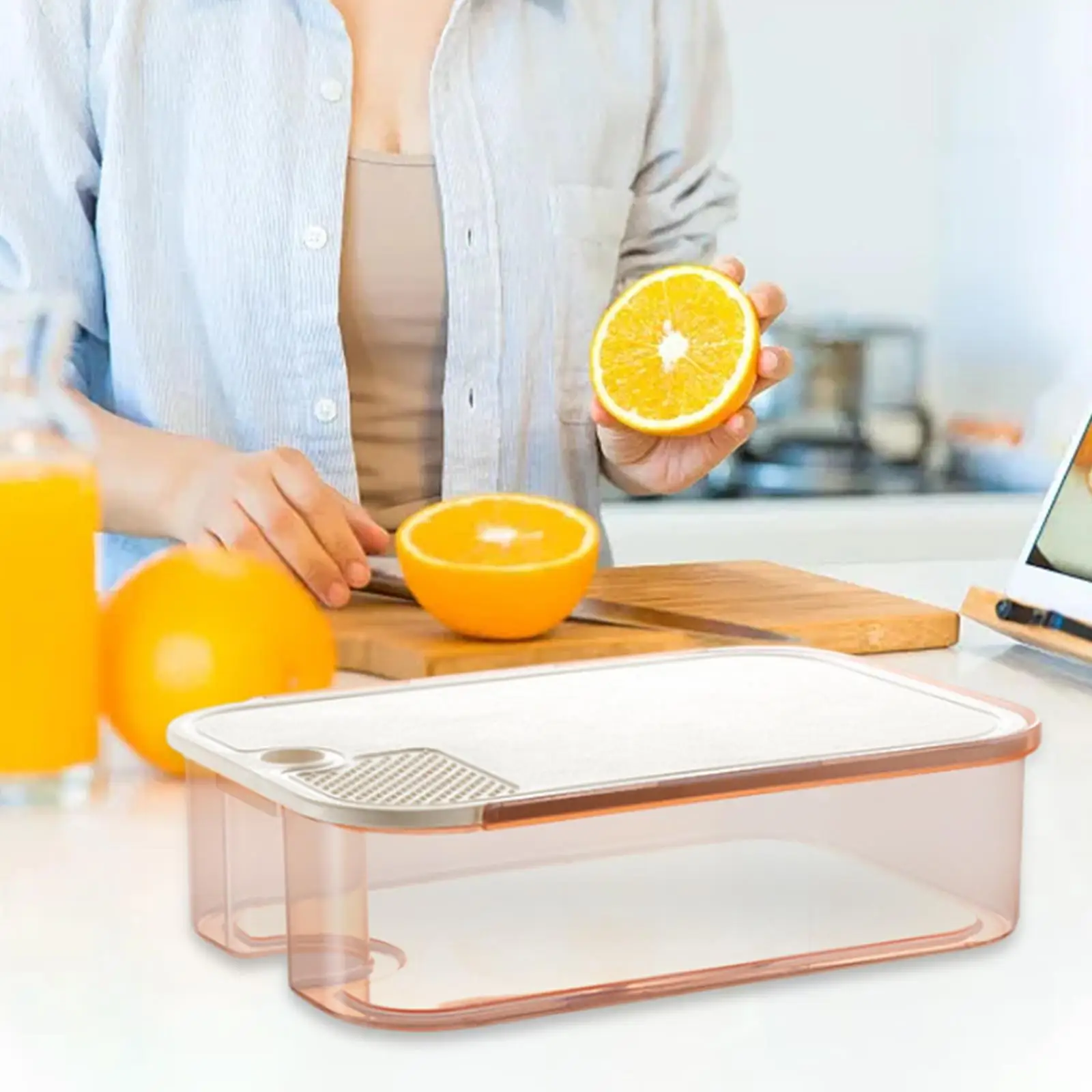 Preservation Container Fridge Organizer with Lid for Storage Household
Preservation Container Fridge Organizer with Lid for Storage Household