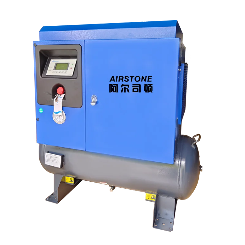 High Quality Single Phase 2 in 1 Rotary Type Screw Air Compressor 3.7Kw 4.5Kw 5.5Kw 7.5Kw 9Kw 220V 50Hz/60Hz with Air Tank
High Quality Single Phase 2 in 1 Rotary Type Screw Air Compressor 3.7Kw 4.5Kw 5.5Kw 7.5Kw 9Kw 220V 50Hz/60Hz with Air Tank