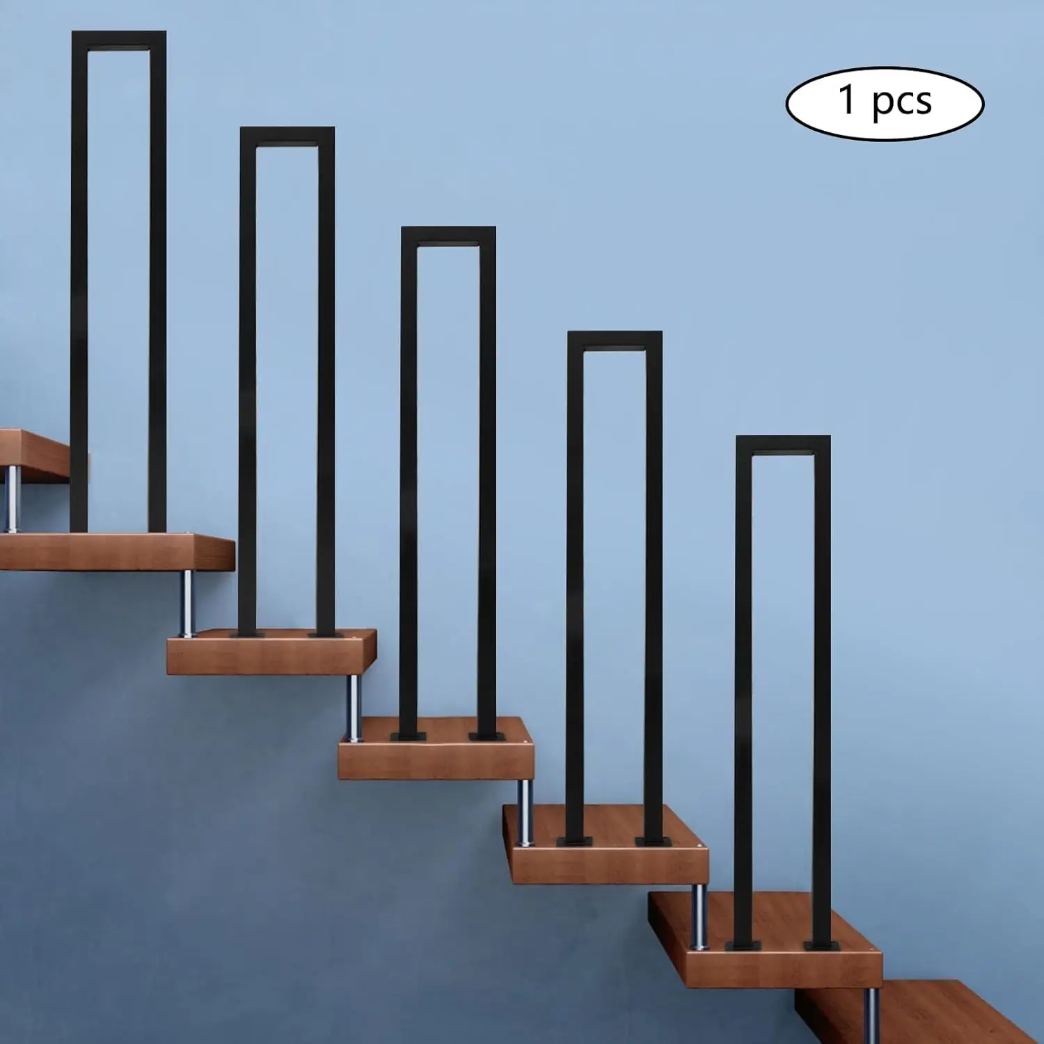 1Pcs U-Shaped Stair Handrail, Black Industrial Style Railing Multi-Purpose Handrail Decorative Railing for Indoor&Outdoor Stairs
1Pcs U-Shaped Stair Handrail, Black Industrial Style Railing Multi-Purpose Handrail Decorative Railing for Indoor&Outdoor Stairs