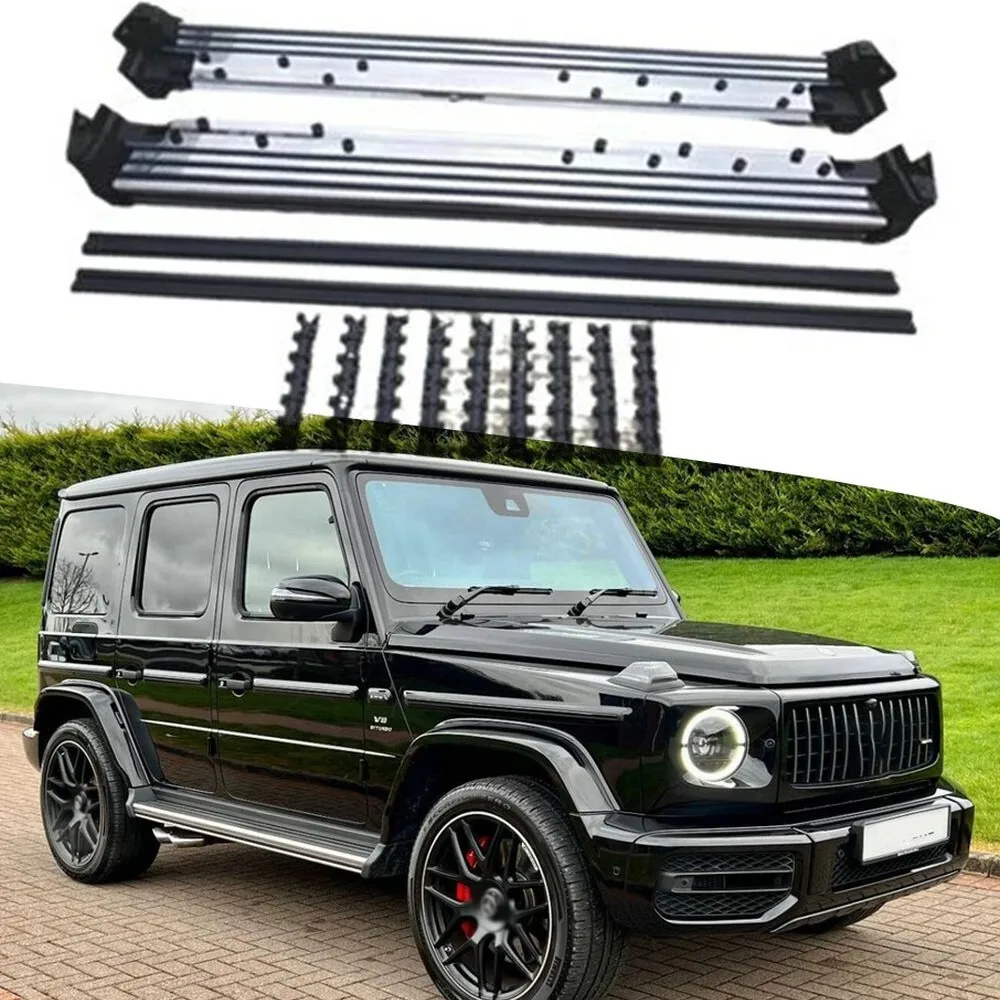 2PCS Side Steps Running Boards Fits For Mercedes Benz G-Class W463 2019-2024
2PCS Side Steps Running Boards Fits For Mercedes Benz G-Class W463 2019-2024