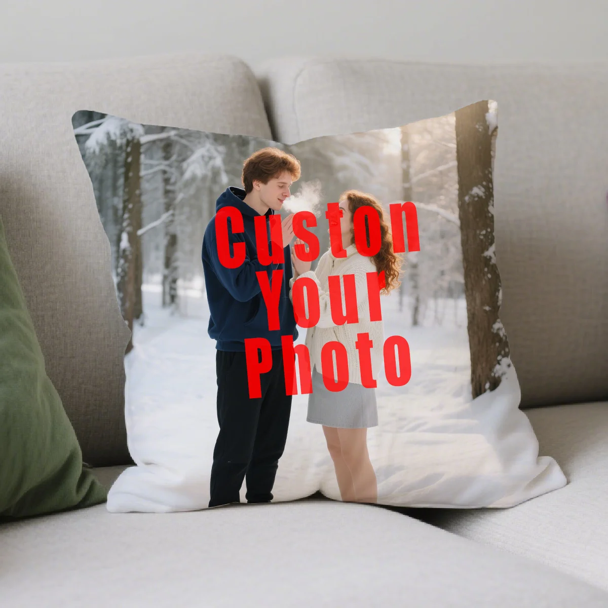 Customize photo pillowcases and upload your pictures! Zipper closure, machine washable 18x18 inches (45.72x45.72 cm) plush textu
Customize photo pillowcases and upload your pictures! Zipper closure, machine washable 18x18 inches (45.72x45.72 cm) plush textu