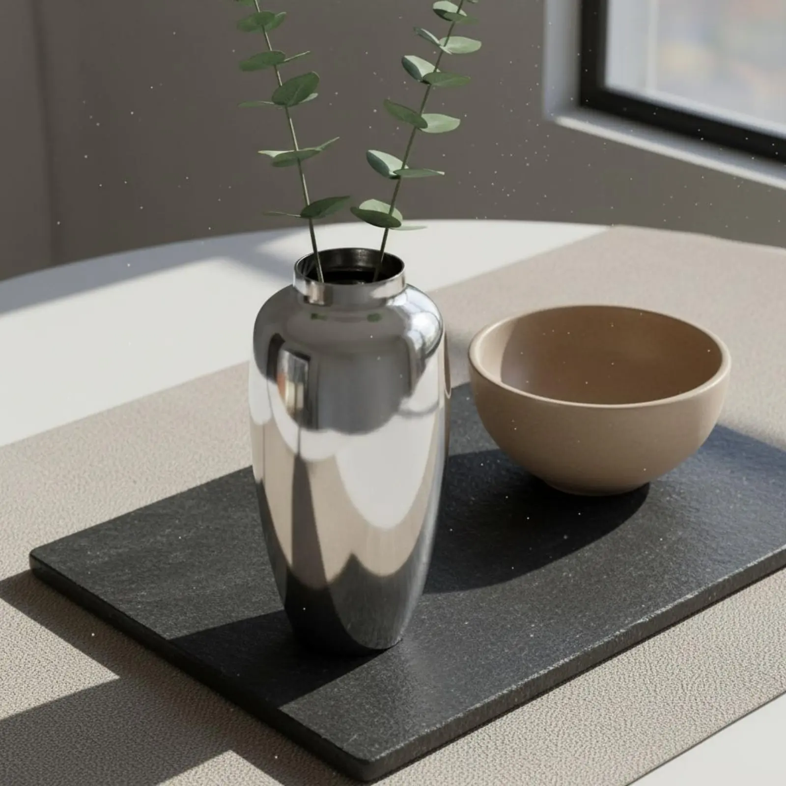 Stainless Steel Vase Easy to Clean Home Decor
Stainless Steel Vase Easy to Clean Home Decor