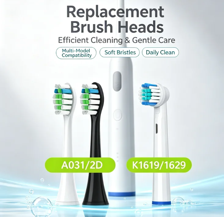 8pcs Toothbrush Heads For Watsons Electric Toothbrush Head A031/K1619s/2D Replacement DuPont Bristle Deep Cleaning Nozzles
8pcs Toothbrush Heads For Watsons Electric Toothbrush Head A031/K1619s/2D Replacement DuPont Bristle Deep Cleaning Nozzles