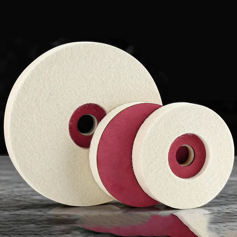 1pc Felt Wheel Wool Polishing Pad 115mm/4.5in 180mm/7in For Angle Grinder Metal Stone Glass Stainless Steel Polishing Tools
1pc Felt Wheel Wool Polishing Pad 115mm/4.5in 180mm/7in For Angle Grinder Metal Stone Glass Stainless Steel Polishing Tools