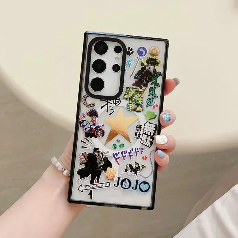 Anime Star Magnetic Acrylic Black Border Case for Samsung Galaxy S 23 S24 S25 Ultra Plus S25+ S25U Protective Cover
Anime Star Magnetic Acrylic Black Border Case for Samsung Galaxy S 23 S24 S25 Ultra Plus S25+ S25U Protective Cover