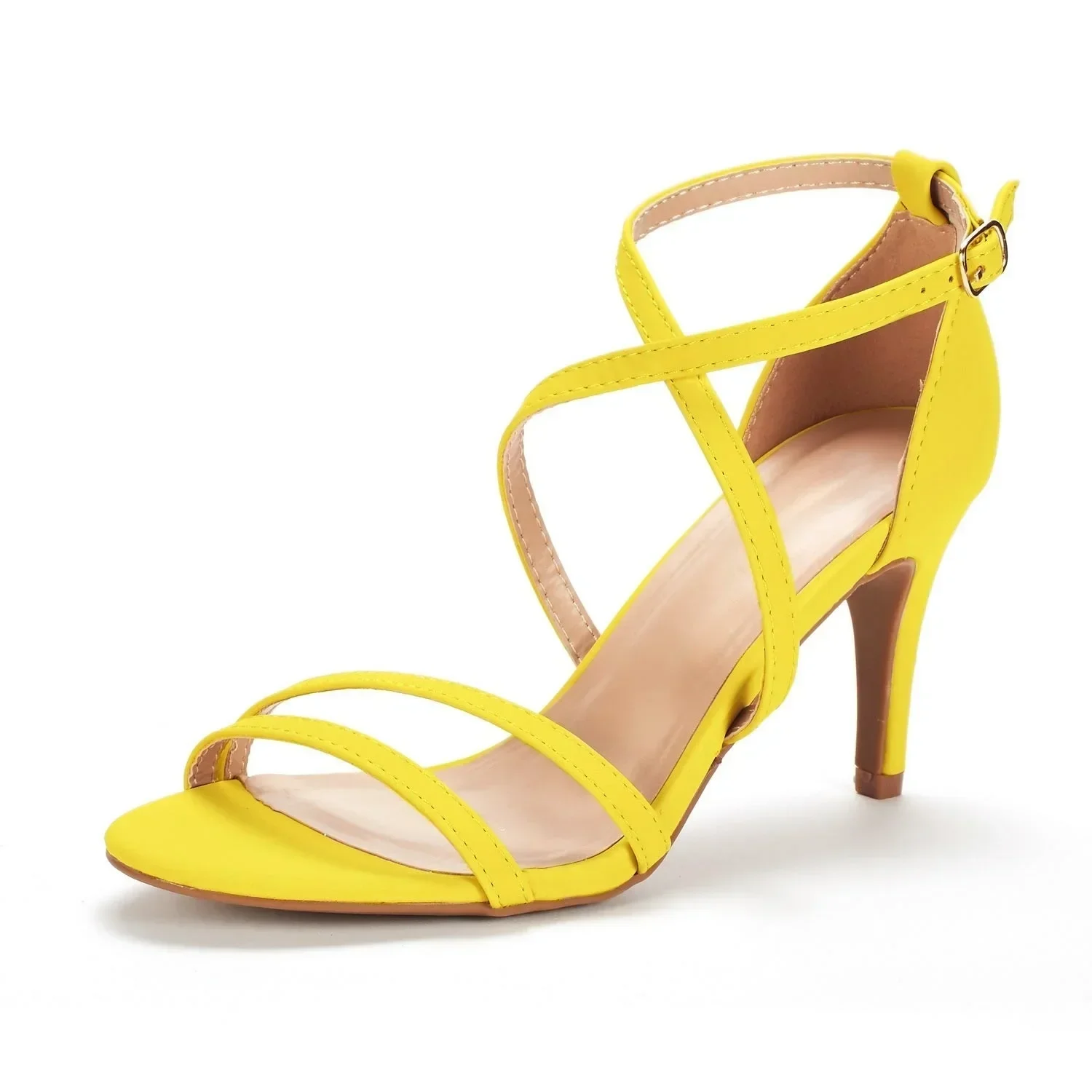 New Women Pumps Fashion Summer Sexy 8cm Open Toe Ankle Straps Sandals Thin High Heels Party Dress Woman Wedding Shoes
New Women Pumps Fashion Summer Sexy 8cm Open Toe Ankle Straps Sandals Thin High Heels Party Dress Woman Wedding Shoes