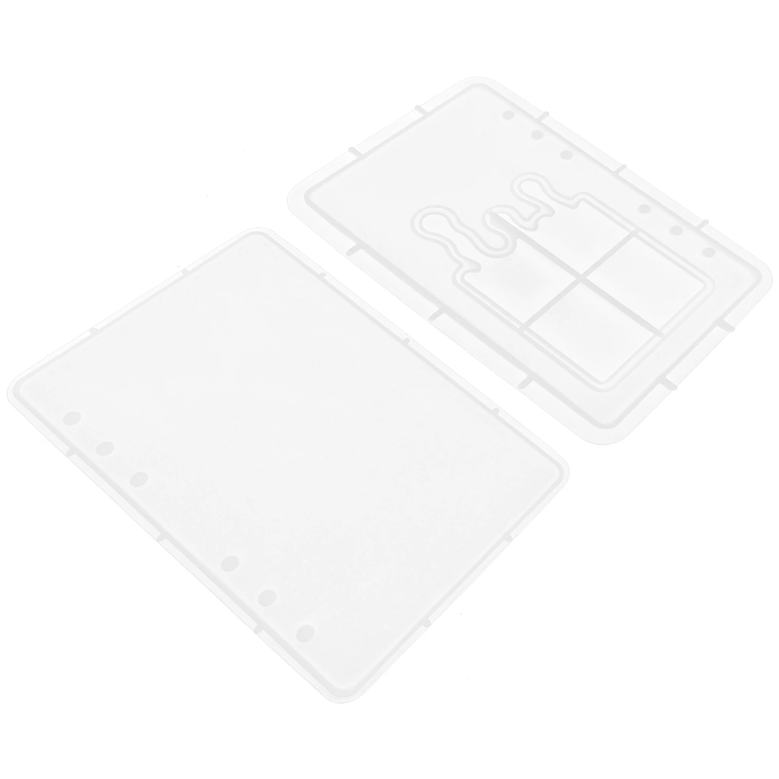 1 set Ice Cream Mold DIY Epoxy Resin Rectangular Silicone Crafting Mold A6 Binder Notebook Cover Bookmark Making Jewelry
1 set Ice Cream Mold DIY Epoxy Resin Rectangular Silicone Crafting Mold A6 Binder Notebook Cover Bookmark Making Jewelry