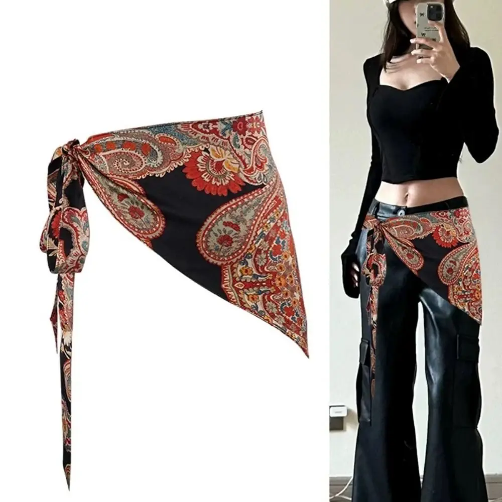 Fashion Bohemian Ethnic Style Triangular Scarf Belt Floral Exquisite Cummerbund Girdle For Women Lady Girl Bridal 
Fashion Bohemian Ethnic Style Triangular Scarf Belt Floral Exquisite Cummerbund Girdle For Women Lady Girl Bridal