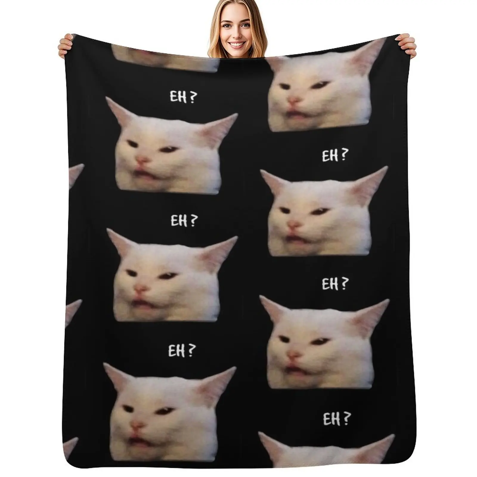 Smudge the cat, table cat -funny memes Throw Blanket warm winter bed plaid Furrys Blankets
Smudge the cat, table cat -funny memes Throw Blanket warm winter bed plaid Furrys Blankets