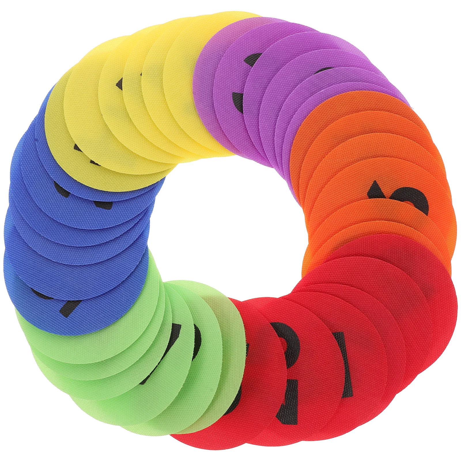 36 Sheets Colored Round Tape Floor Tag Creative Carpet Sticker for Kids Classroom Game Exercise School Floor Marker
36 Sheets Colored Round Tape Floor Tag Creative Carpet Sticker for Kids Classroom Game Exercise School Floor Marker