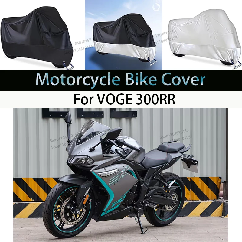 For VOGE 300RR Motorcycle Cover Moto Rain Cover Waterproof Dustproof UV Cover Coat Indoor Outdoor Motorbike Scooter Cover
For VOGE 300RR Motorcycle Cover Moto Rain Cover Waterproof Dustproof UV Cover Coat Indoor Outdoor Motorbike Scooter Cover