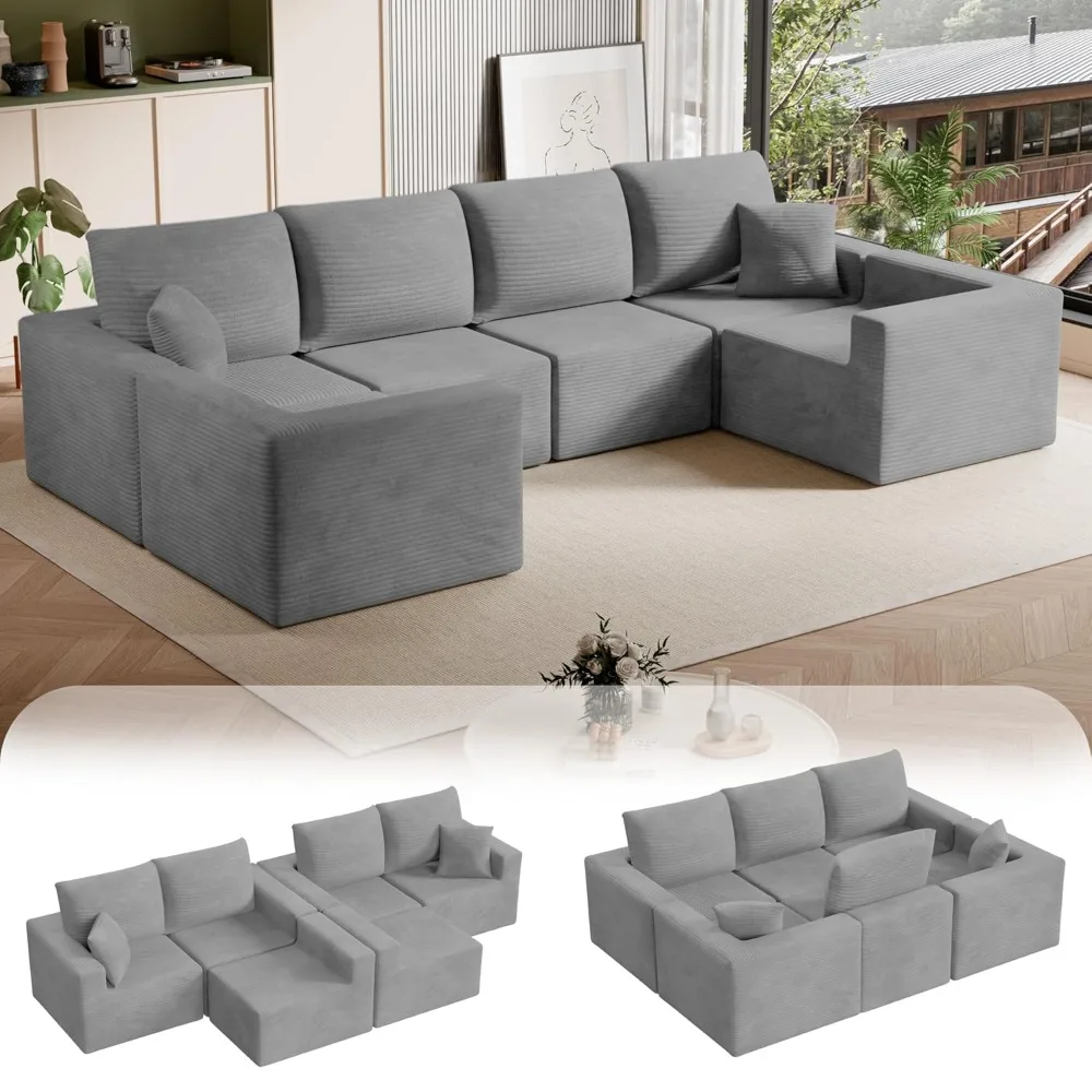Oversized Sectional Sofa Deep Seat Upholstered Cloud Living Room Grey, Custom
Oversized Sectional Sofa Deep Seat Upholstered Cloud Living Room Grey, Custom