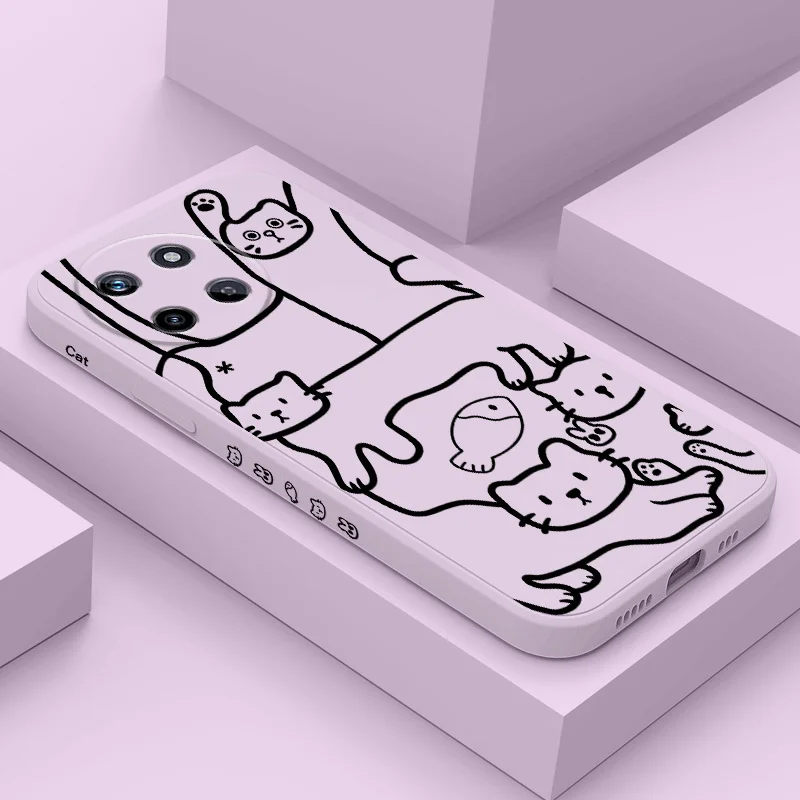 Rocking Cat Phone Case For OPPO Realme 11 10 9 9i 8 8i 7 Pro Plus C35 C21Y C25Y C25 4G 5G Liquid Silicone Cover
Rocking Cat Phone Case For OPPO Realme 11 10 9 9i 8 8i 7 Pro Plus C35 C21Y C25Y C25 4G 5G Liquid Silicone Cover