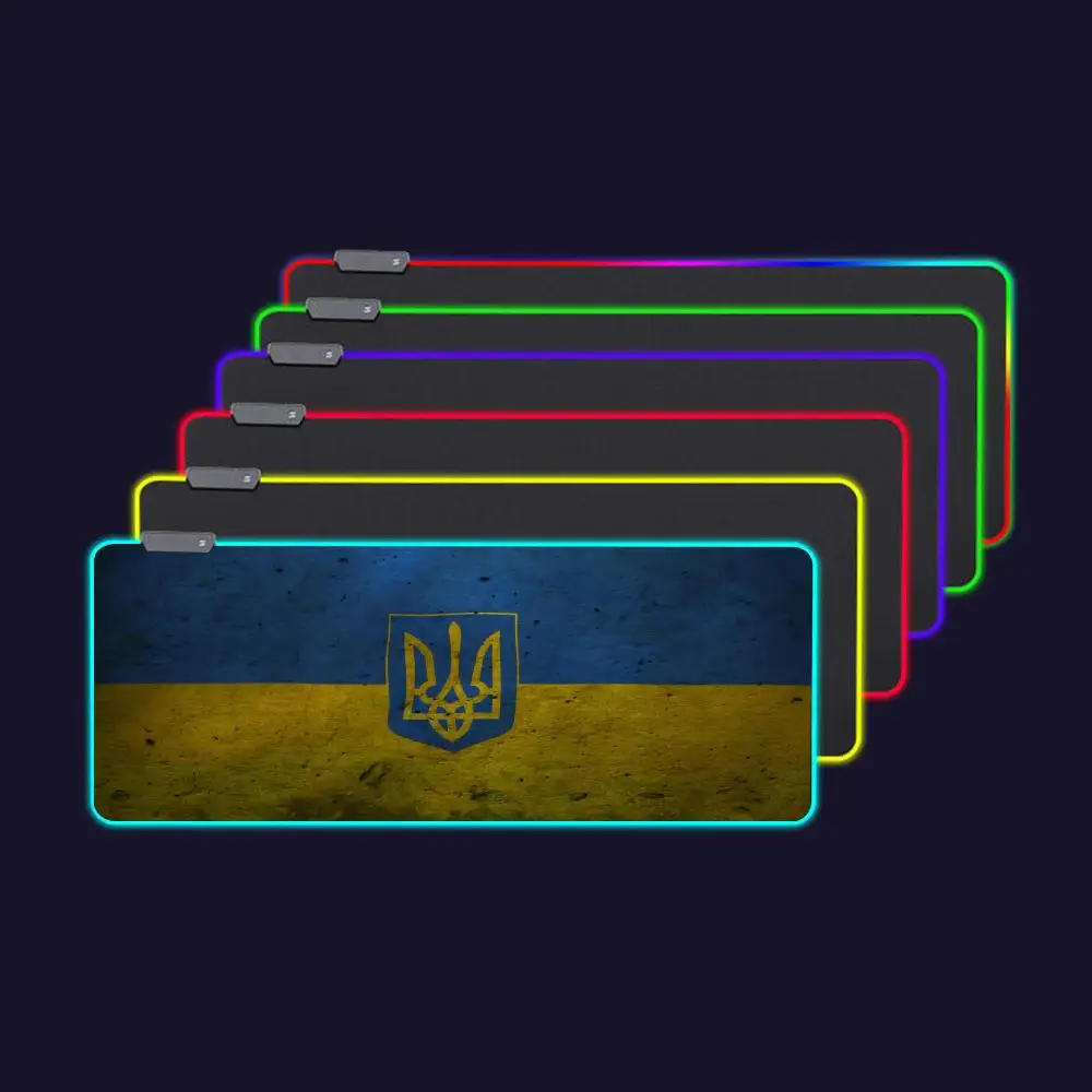 U-Ukraine F-Flag Mouse Pad 80x40cm Large luminous mouse pad, RGB streamer, LED gaming internet café table mat, home keyboard pad
U-Ukraine F-Flag Mouse Pad 80x40cm Large luminous mouse pad, RGB streamer, LED gaming internet café table mat, home keyboard pad