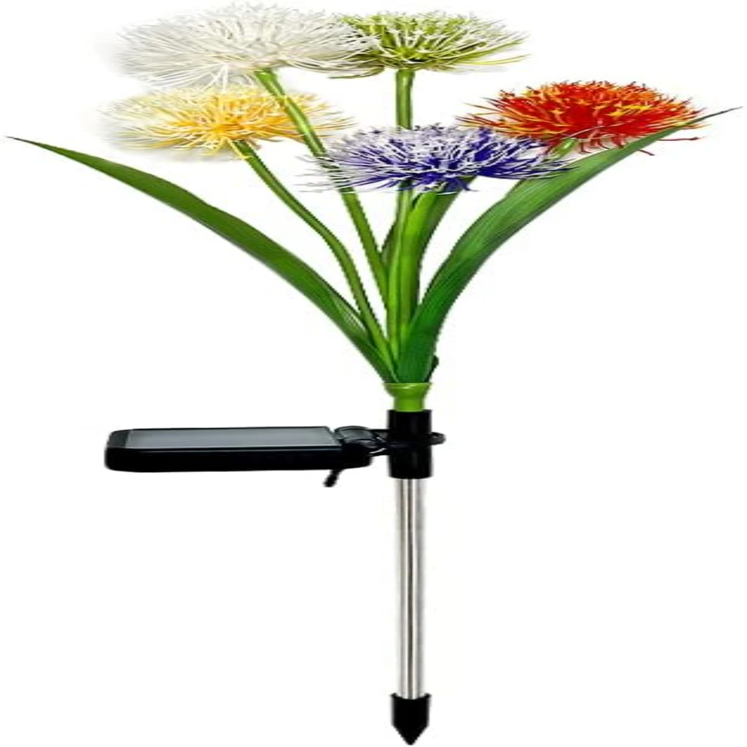 Stunning, Vibrant, and Beautiful Solar Garden Lights - Colorful Outdoor Decoration with 5 Lamp Holders - Functional Waterproof A
Stunning, Vibrant, and Beautiful Solar Garden Lights - Colorful Outdoor Decoration with 5 Lamp Holders - Functional Waterproof A