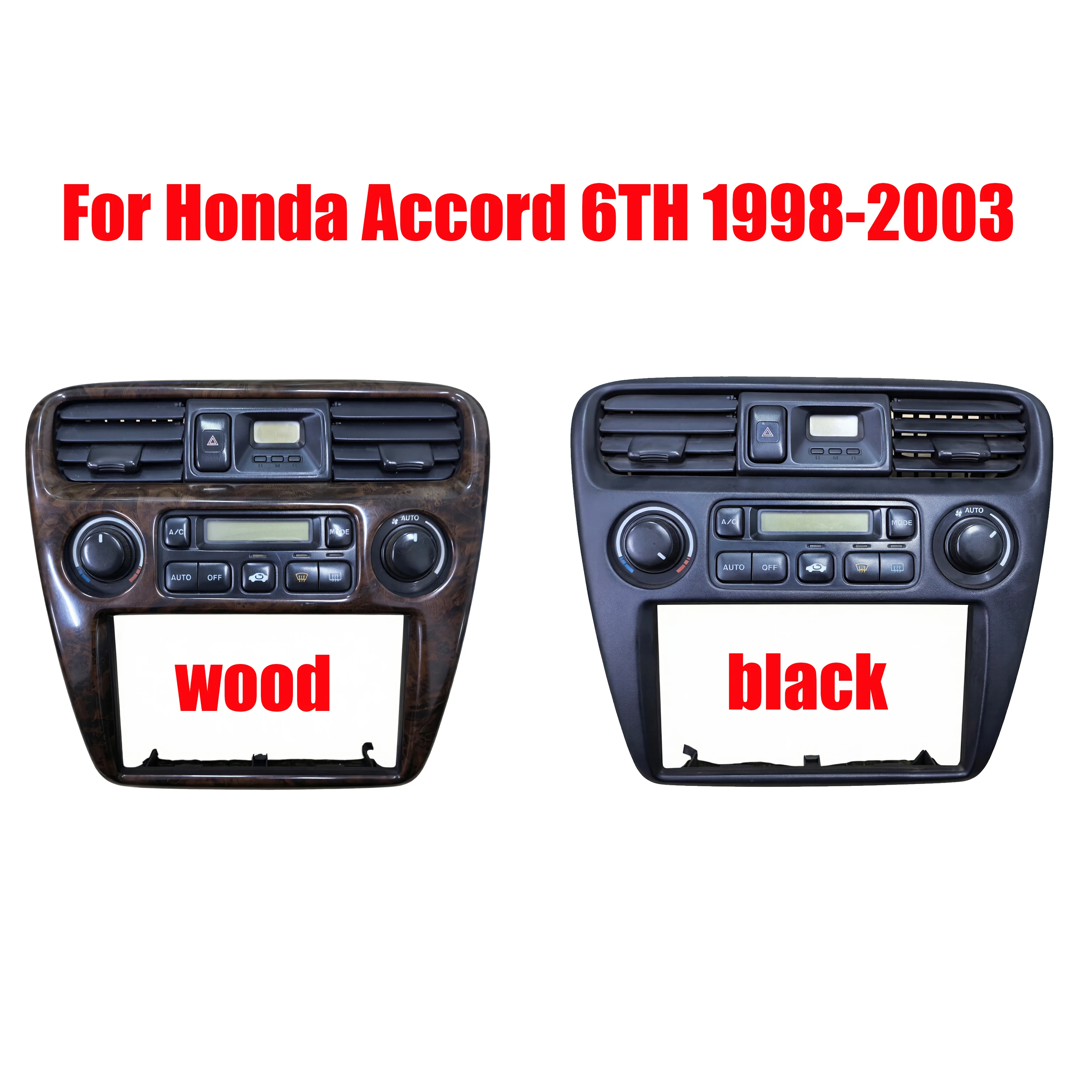 Second-hand Original car radio Fascia Frame Air conditioning controller, air conditioning outlet For Honda Accord 6TH 1998-2003
Second-hand Original car radio Fascia Frame Air conditioning controller, air conditioning outlet For Honda Accord 6TH 1998-2003