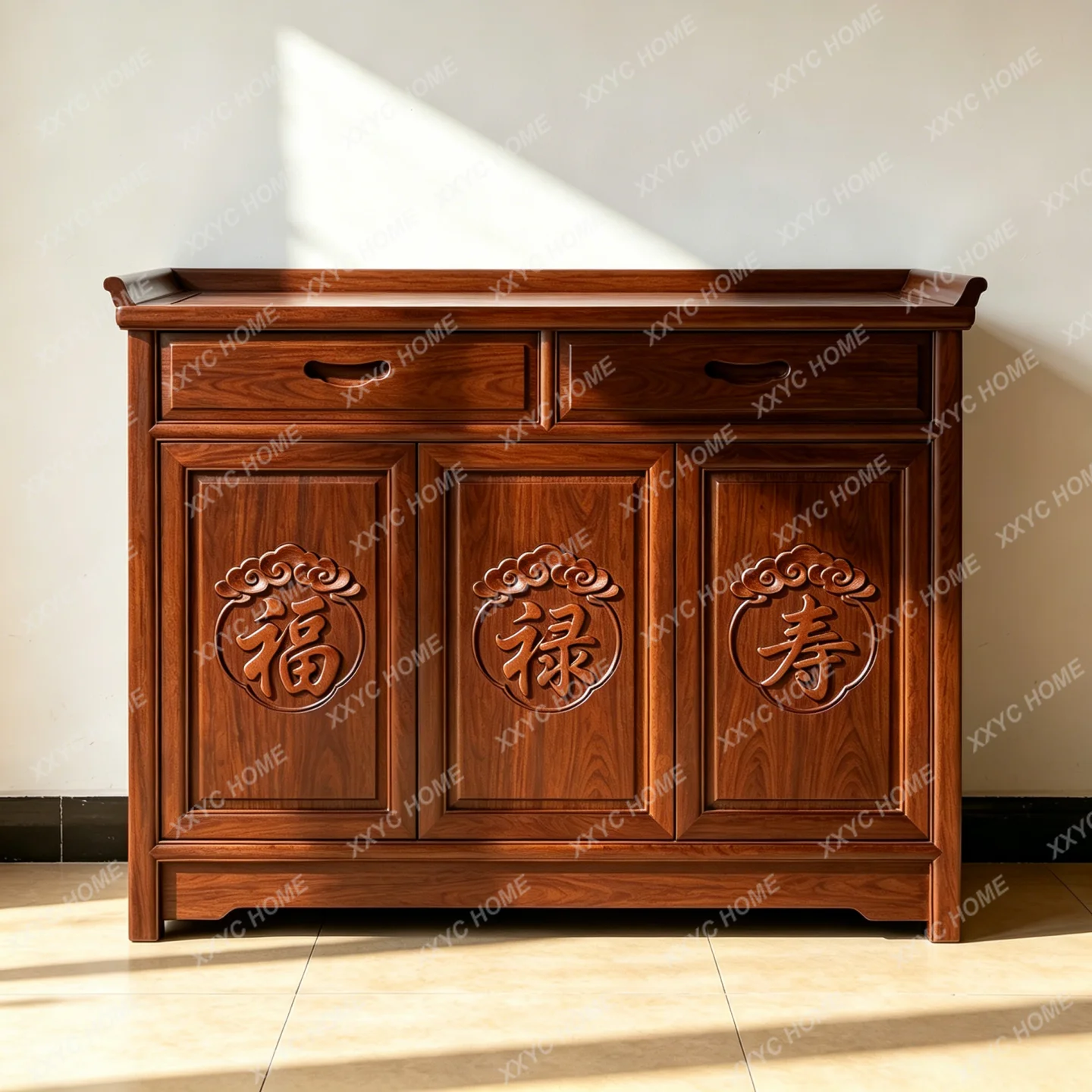 Solid wood dining side cabinet household locker kitchen storage carved storage cabinet
Solid wood dining side cabinet household locker kitchen storage carved storage cabinet