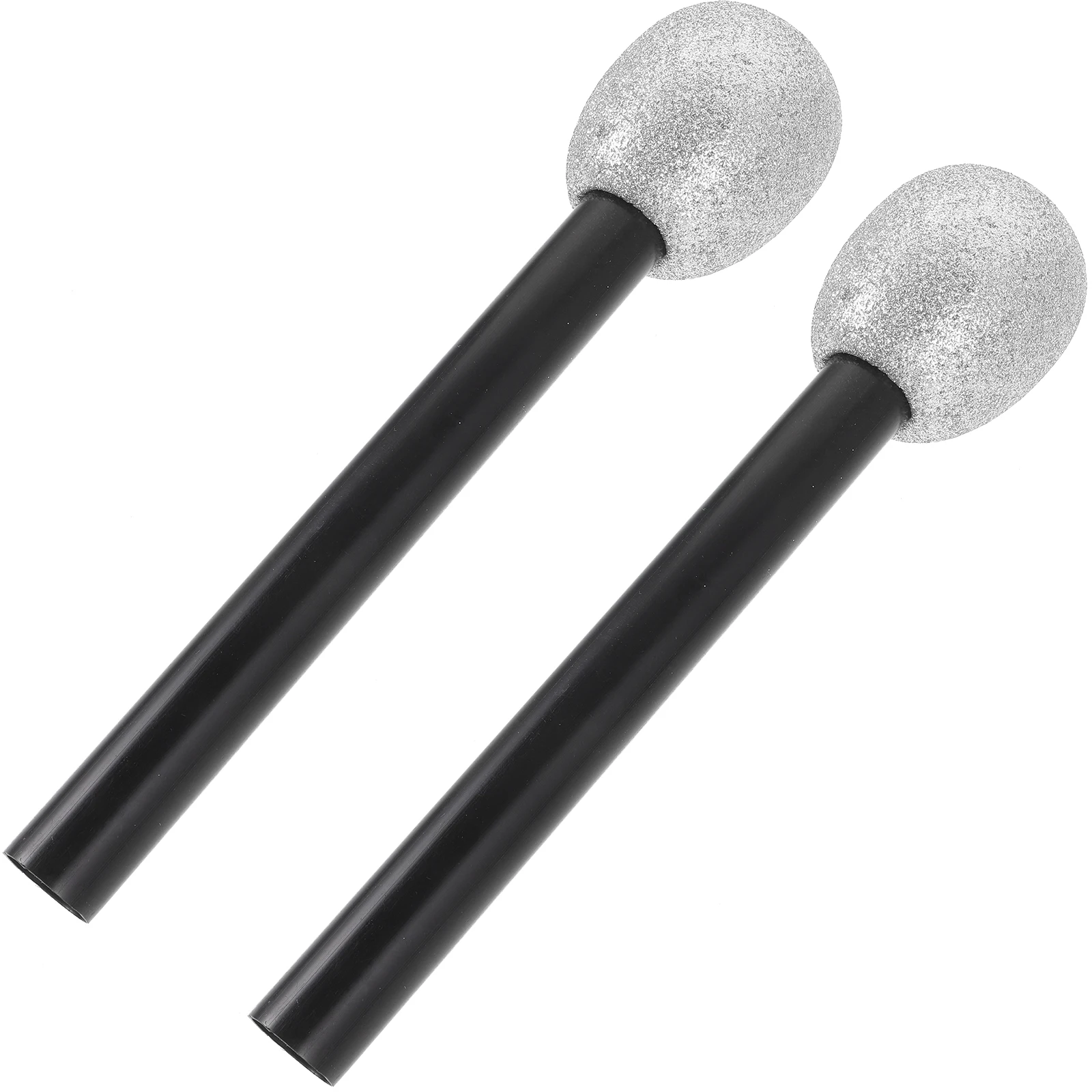 2pcs Foam Microphone Sparkly Silver Glitter Kids Party Stage Performance Toy Safe Retro Toddler Prop Toy Musical Instruments
2pcs Foam Microphone Sparkly Silver Glitter Kids Party Stage Performance Toy Safe Retro Toddler Prop Toy Musical Instruments