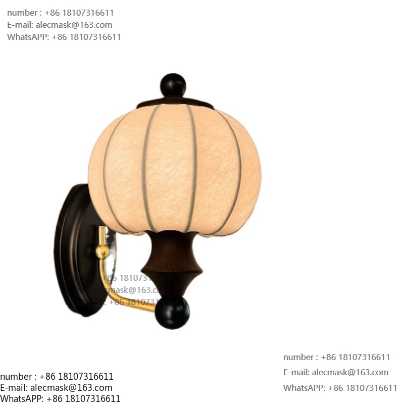 Retro style silk wall lamp solid wood new Chinese high-end bedroom bedside lamp French new Chinese style wall lamp
Retro style silk wall lamp solid wood new Chinese high-end bedroom bedside lamp French new Chinese style wall lamp